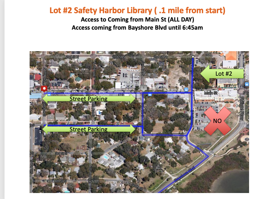 Safety Harbor 2016 Parking
